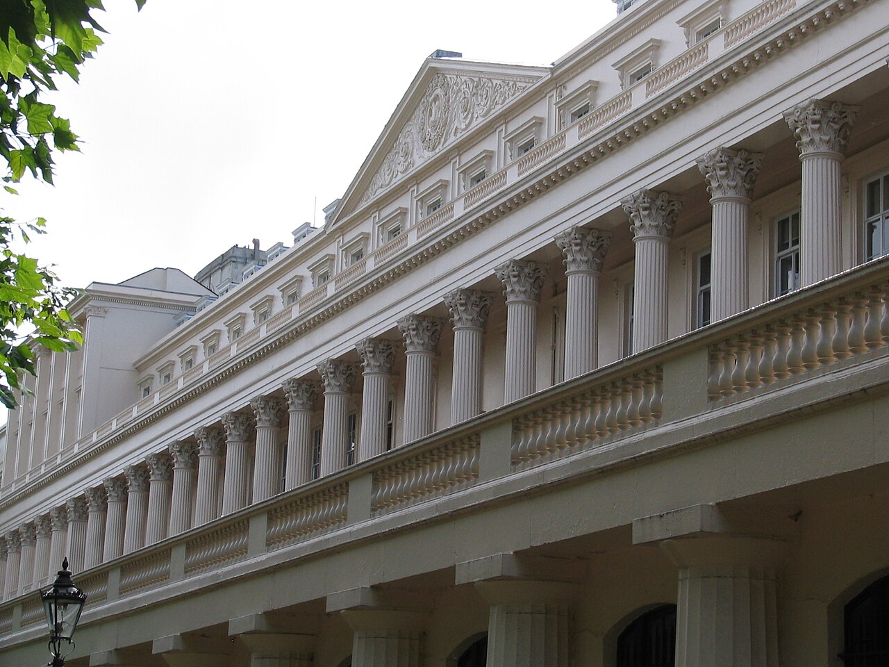 Carlton House Terrace, London, photographed in 2008