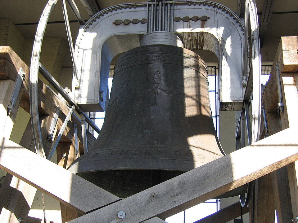 The Freedom Bell in the tower of Schöneberg town hall, Berlin, 2004