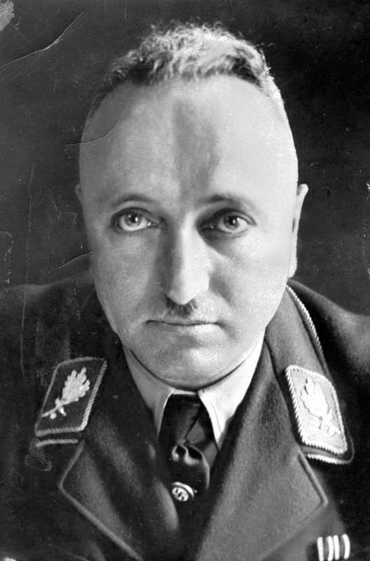 Portrait of Robert Ley in uniform, 1933