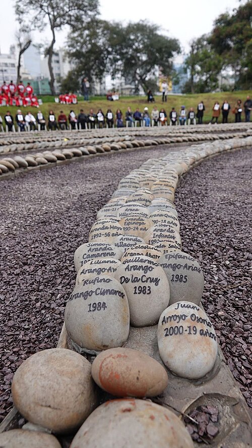 El Ojo que Llora memorial, Lima