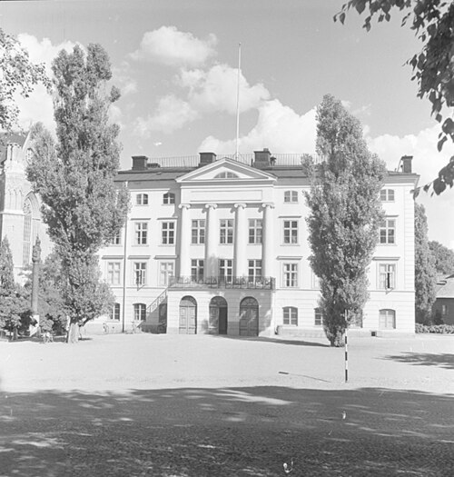 Dekanhuset, Uppsala, photographed in the 1940s