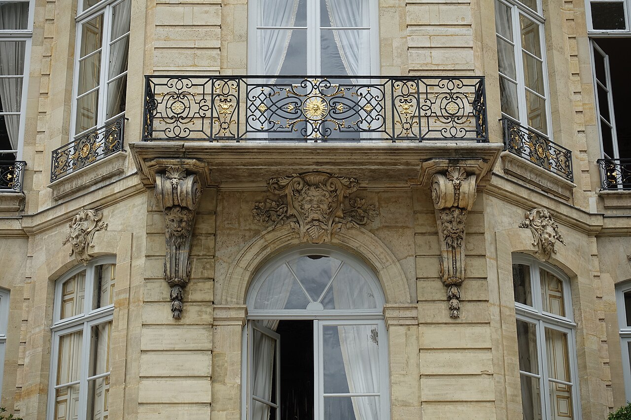 Garden façade of the Hôtel de Matignon, Paris