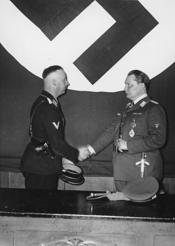 Hermann Göring names Heinrich Himmler head of the Prussian Gestapo, Berlin, 20 April 1934
