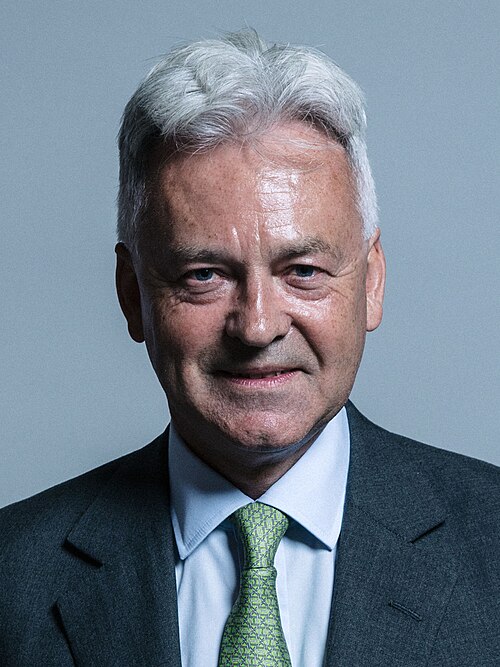 Sir Alan Duncan, official portrait, 2017