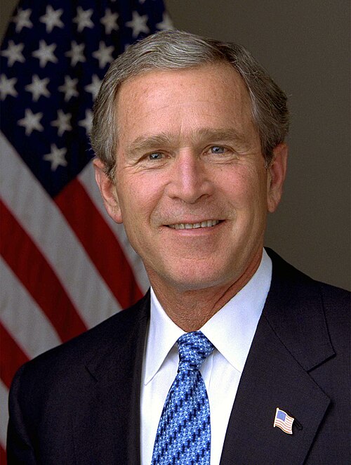 George W. Bush, official presidential portrait, 2003