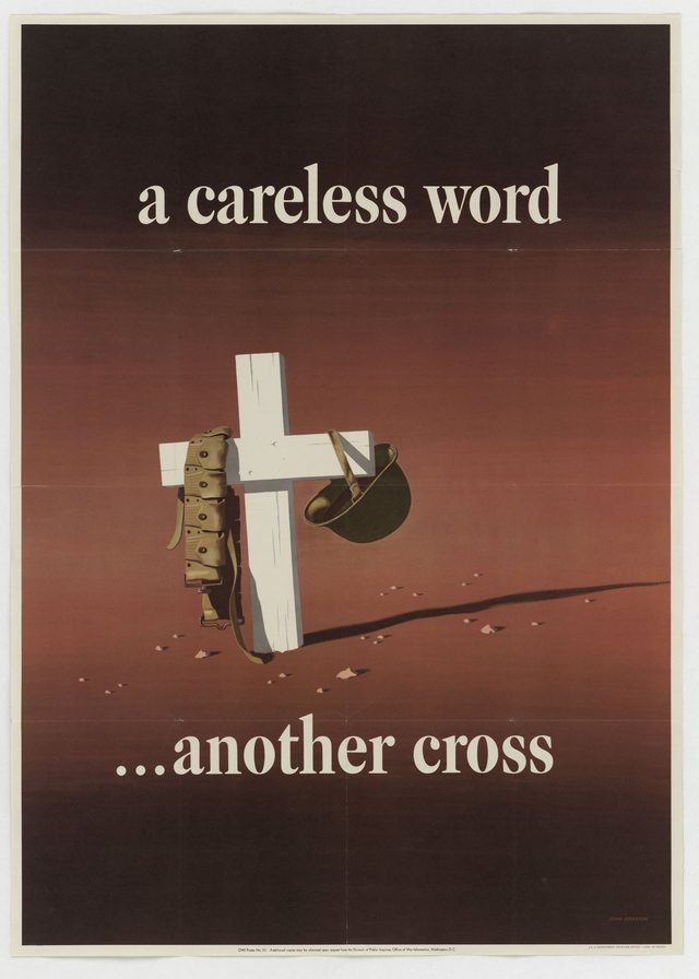 A careless word... another cross