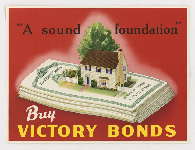 "A Sound Foundation" Buy Victory Bonds