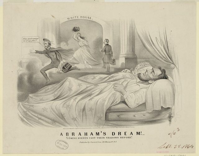 Abraham's dream!--Coming events cast their shadows before