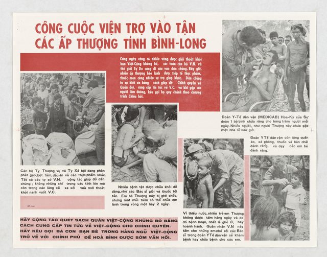 Aids to Highlander's Hamlets, Binh Long Province (Công cuộc viện trợ vào tận các ấp Thượng tỉnh Bình-Long)