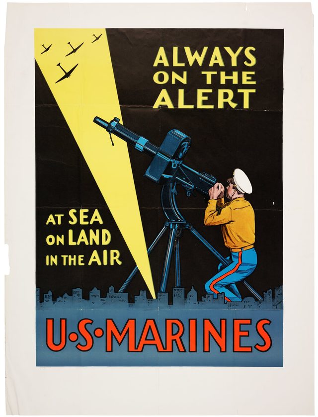 Always on the alert: U.S. Marines