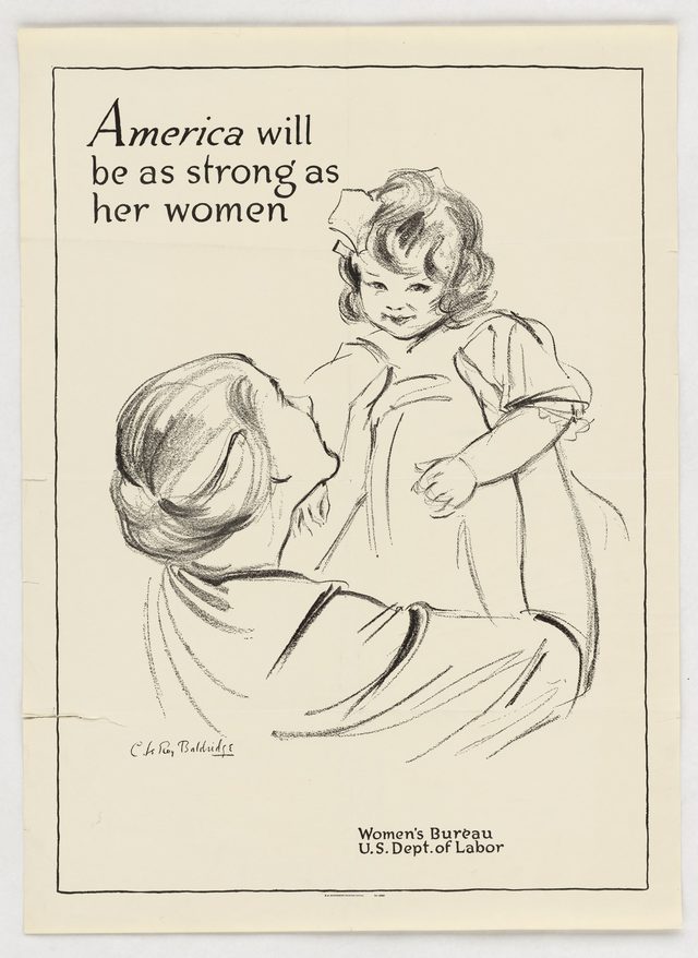 America will be as strong as her women