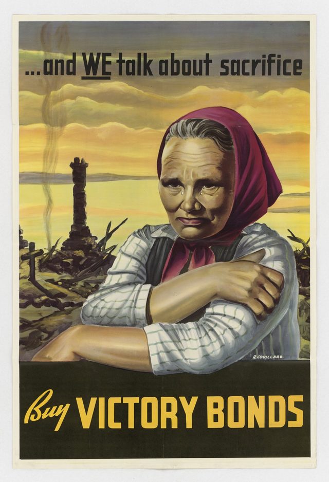 ...and We Talk about Sacrifice (Buy Victory Bonds)