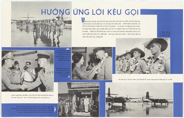 Answering the Call, Australian Air Detachment poster (Vietnamese poster distributed in Saigon)