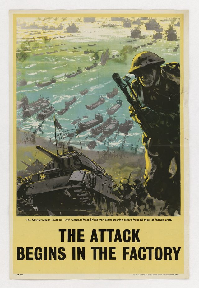 The Attack Begins in the Factory (Mediterranean invasion)