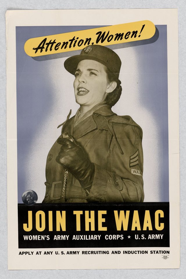 Attention, Women! Join the WAAC