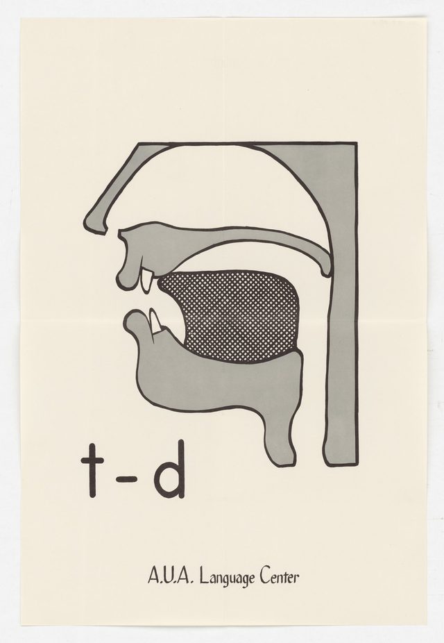 A.U.A. Language Center poster 83j: t-d (English-language poster distributed in Bangkok)