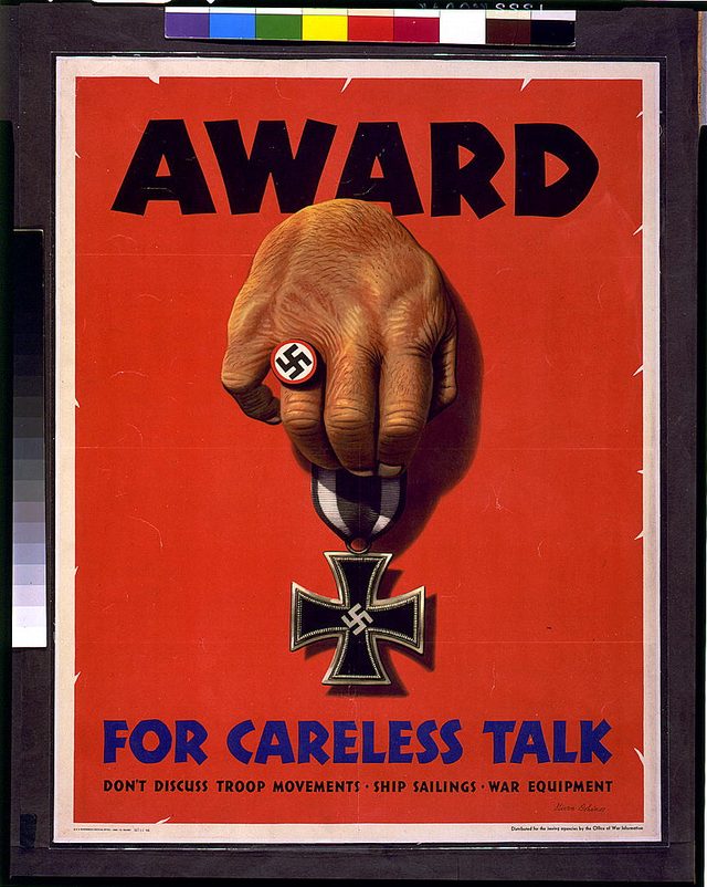 Award for Careless Talk