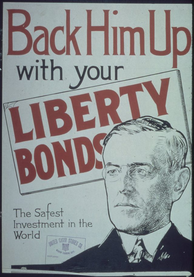 Back Him Up with Your Liberty Bonds