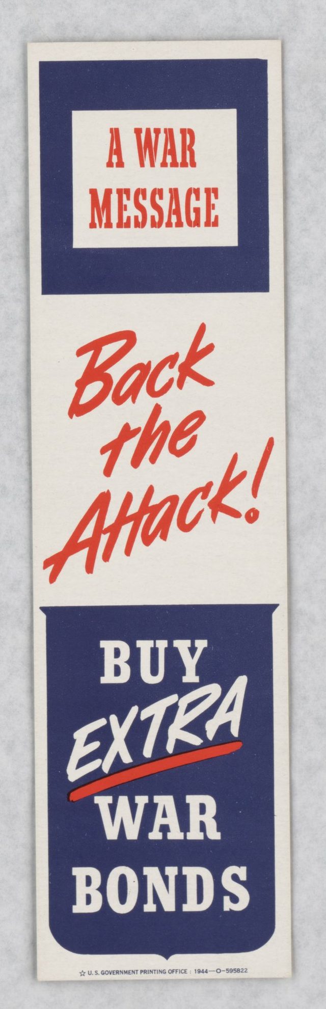 Back the Attack! Buy extra war bonds