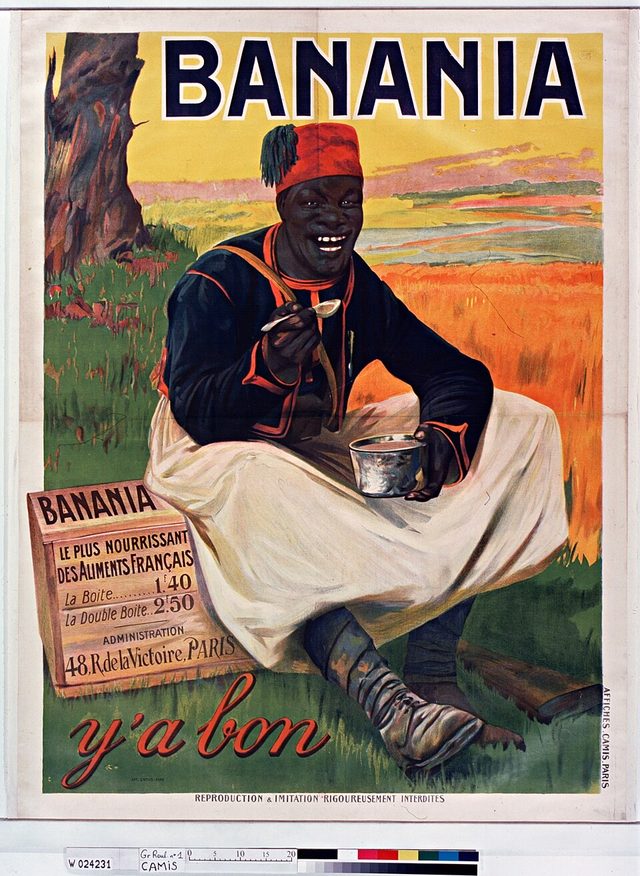 Banania "y'a bon" (advertising poster, Paris, 1915)