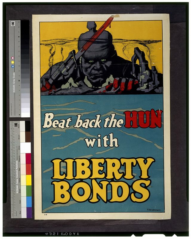 Beat Back the Hun with Liberty Bonds