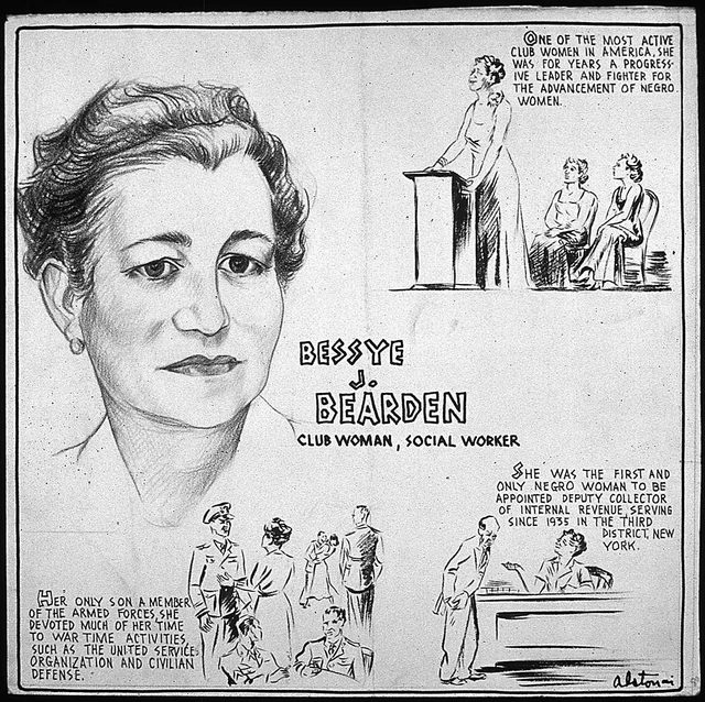 Bessye J. Bearden - Club Woman, Social Worker