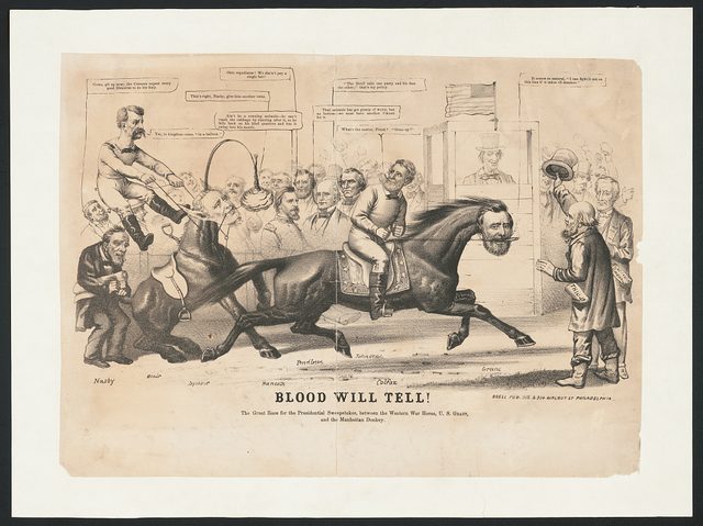 Blood Will Tell! The Great Race for the Presidential Sweepstakes