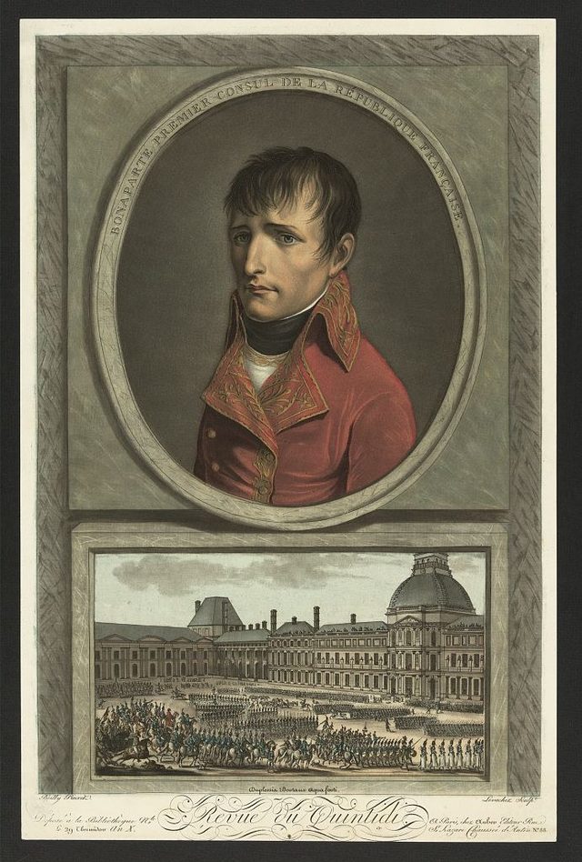 Bonaparte, Premier Consul de la Republique Francaise: Revue du Quintidi (Boilly, Levachez, Duplessis-Bertaux)