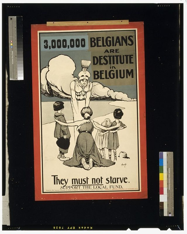 3,000,000 Belgians are destitute in Belgium (Hassall)