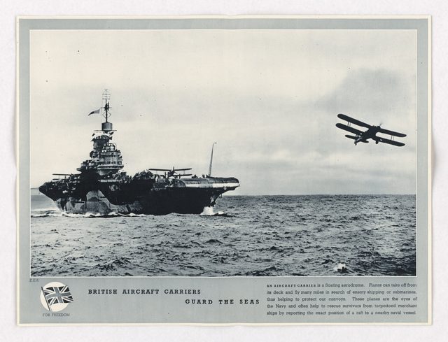 British Aircraft Carriers Guard the Seas