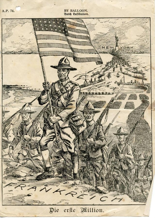Die erste Million (The First Million), British balloon leaflet A.P. 74
