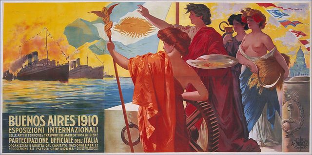 Buenos Aires 1910: Esposizioni Internazionali, Partecipazione ufficiale dell'Italia (Buenos Aires 1910: International Expositions, Official Participation of Italy)