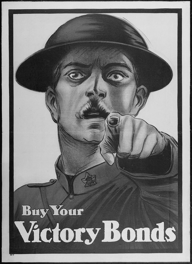 'Buy Your Victory Bonds' Canadian Victory Loan poster