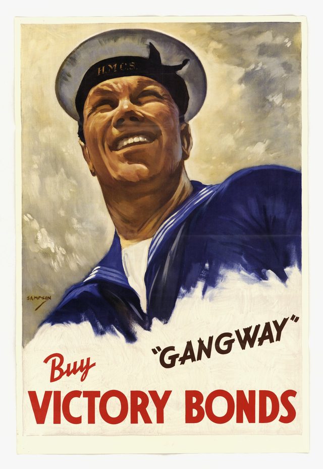 "Gangway" Buy Victory Bonds