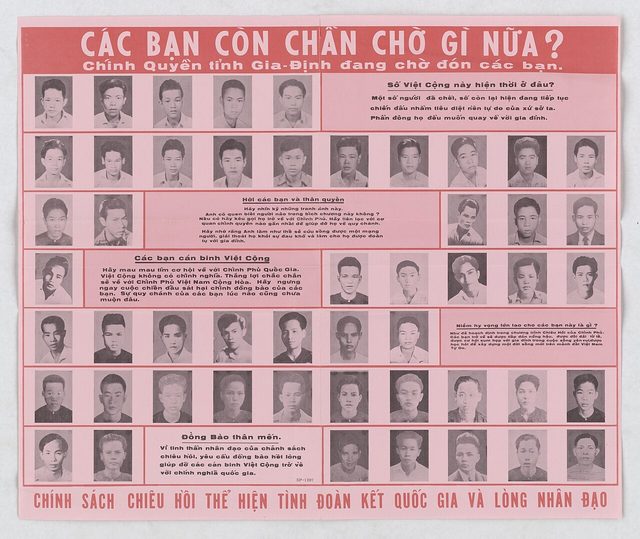 Các bạn còn chần chờ gì nữa? Chính quyền tỉnh Gia-Định đang chờ đón các bạn (What Are You Still Waiting For? Gia Dinh Province Is Waiting to Welcome You)
