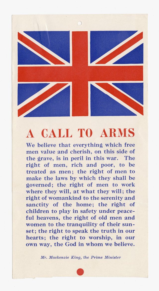 A Call to Arms