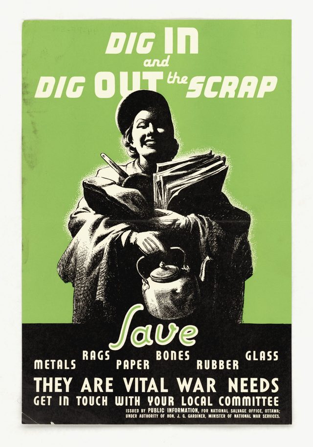 Dig In and Dig Out the Scrap