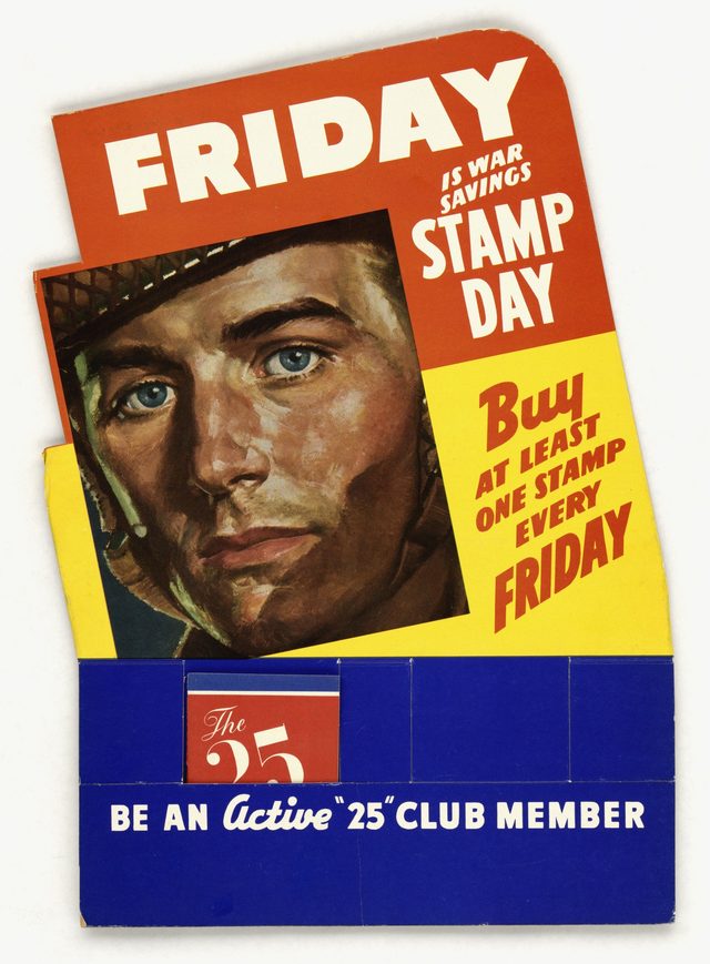 Friday Is War Savings Stamp Day