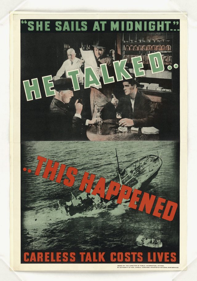 'She Sails at Midnight...' He Talked... This Happened