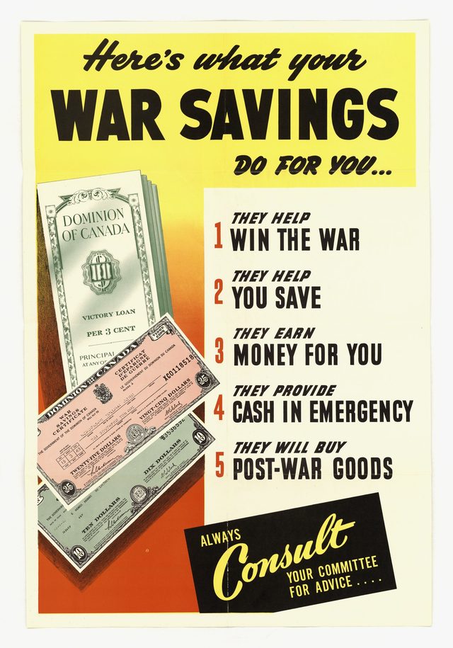 Here's What Your War Savings Do For You...
