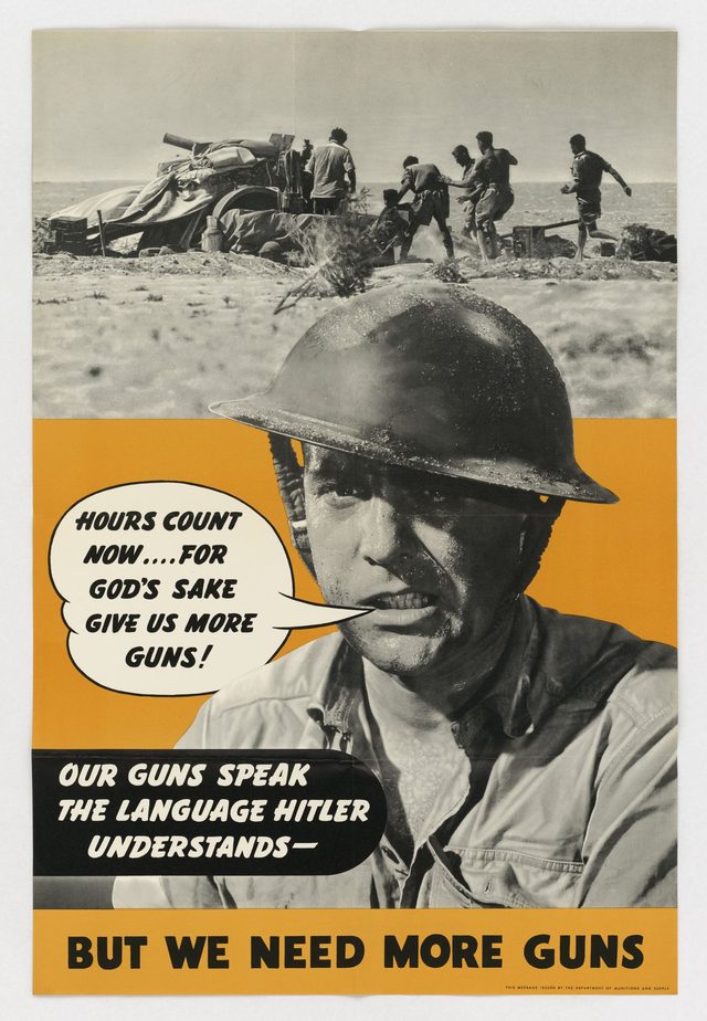Our Guns Speak the Language Hitler Understands - But We Need More Guns