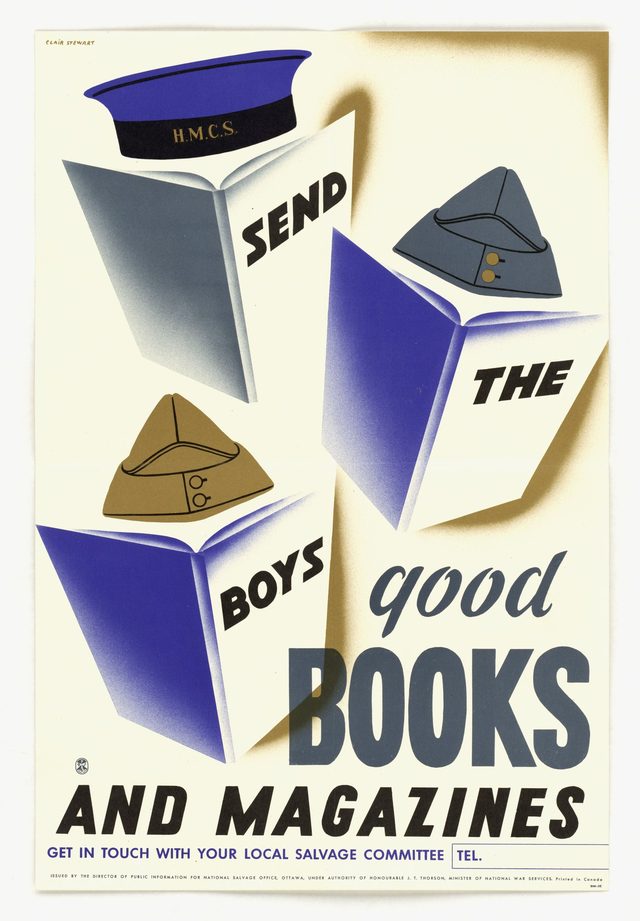 Send The Boys Good Books And Magazines