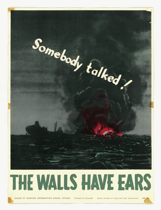 Somebody talked! The Walls Have Ears