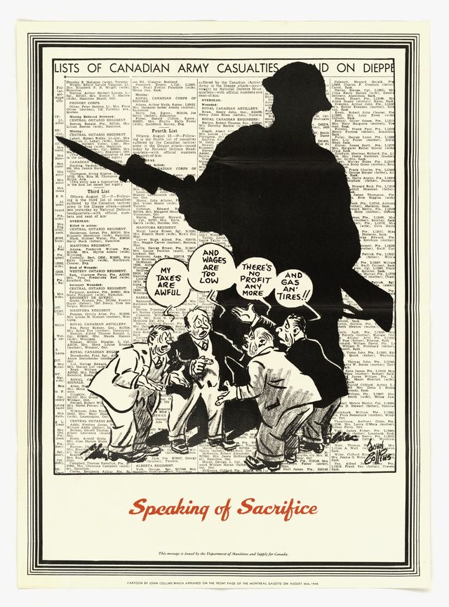 Speaking of Sacrifice