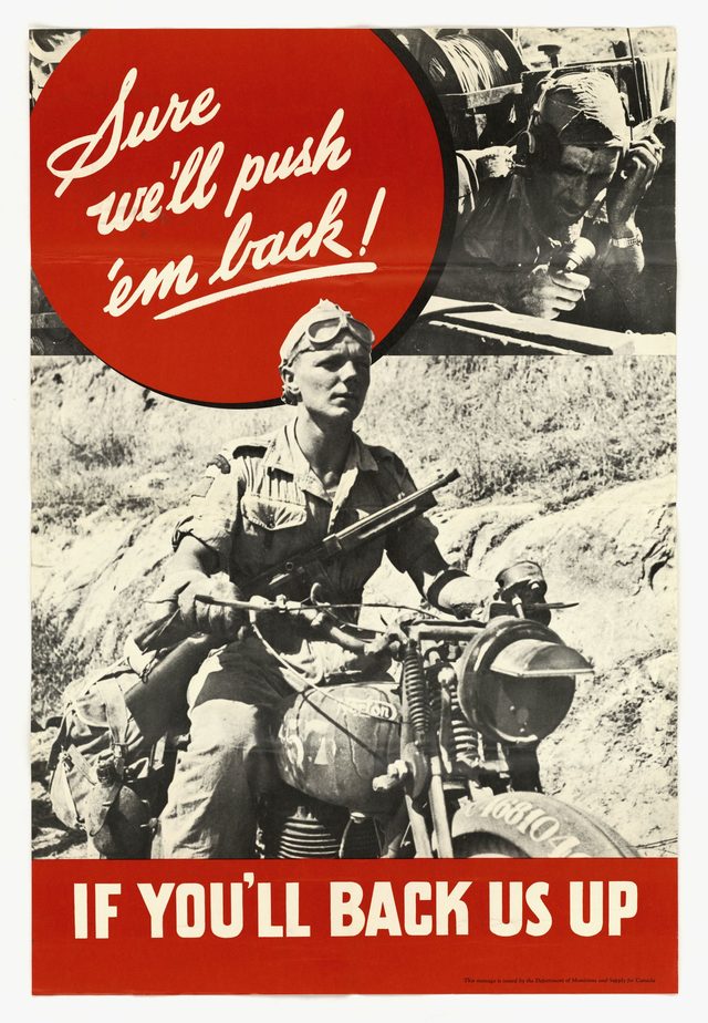 Sure we'll push 'em back! If you'll back us up