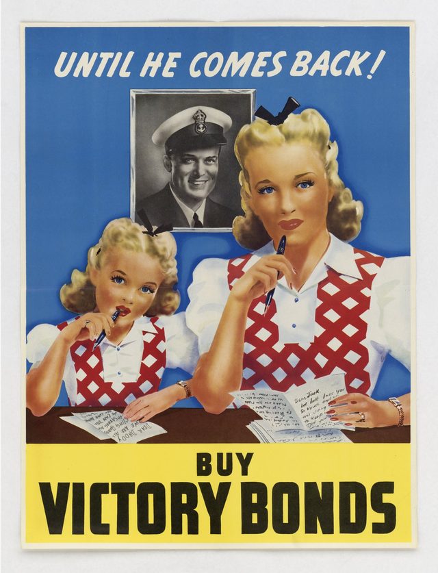 Until He Comes Back! Buy Victory Bonds