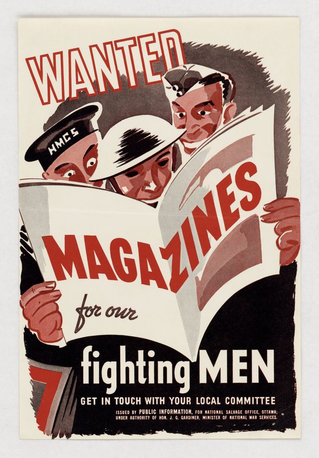 Wanted: Magazines for our fighting men