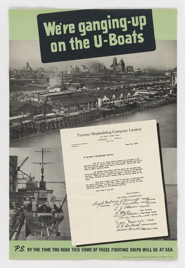 We're Ganging-up on the U-Boats