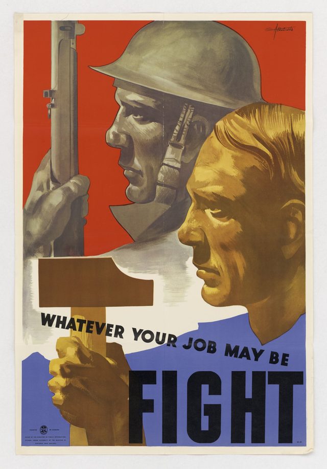 Whatever your job may be: fight