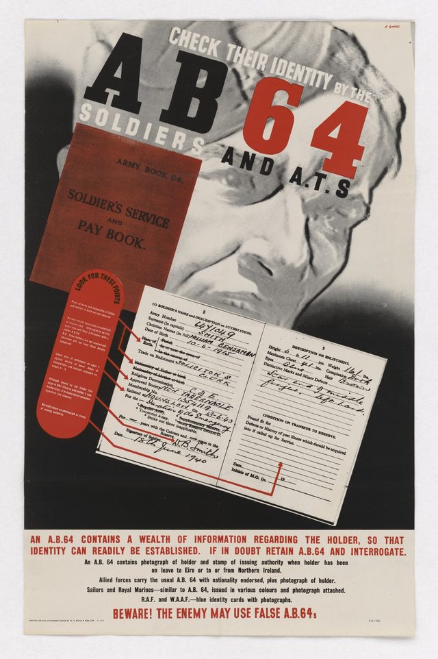 Check Their Identity by the A.B. 64: Soldiers and A.T.S.